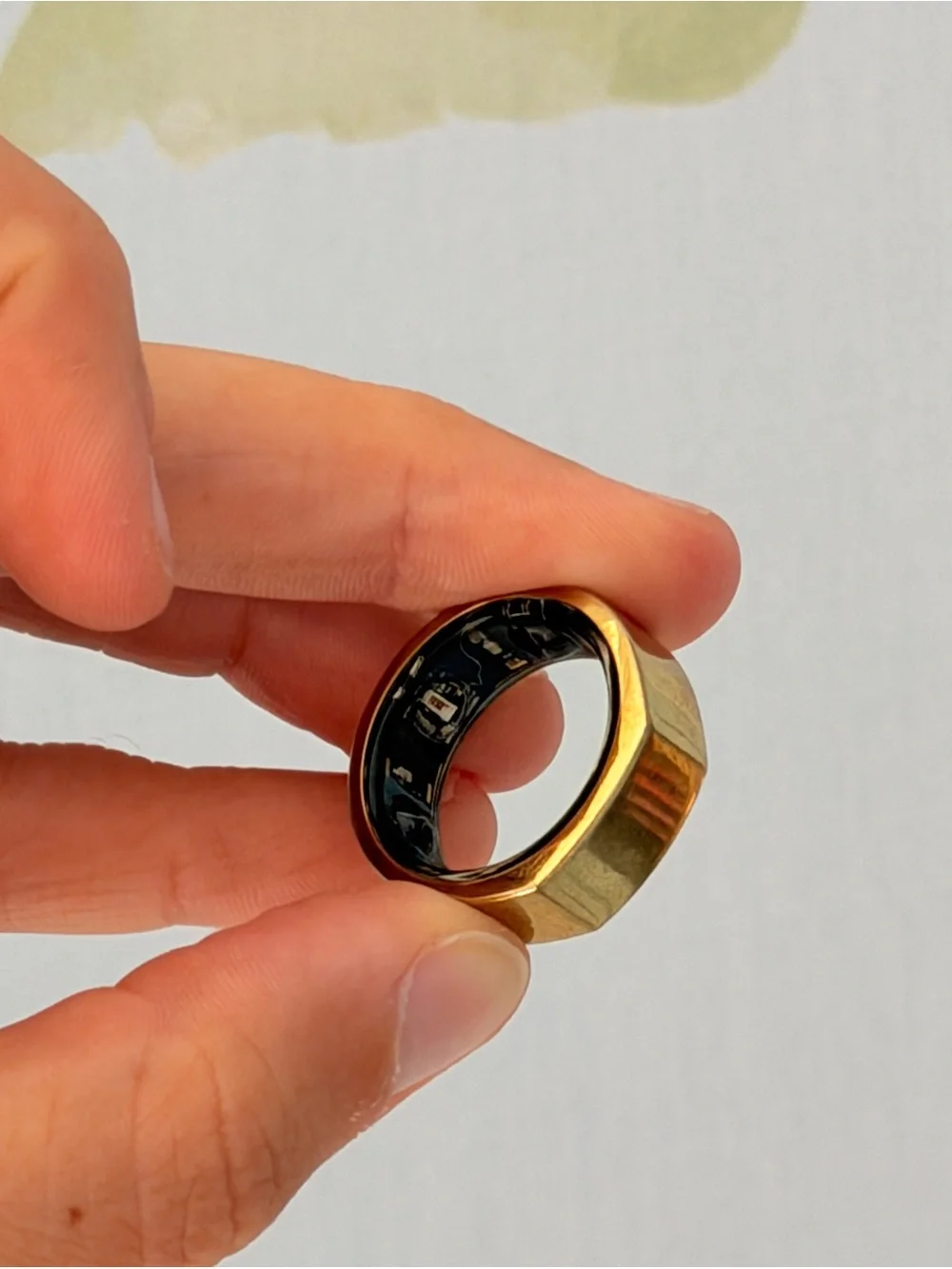 Oura Ring Gen3 Smart Ring - Gold size 7